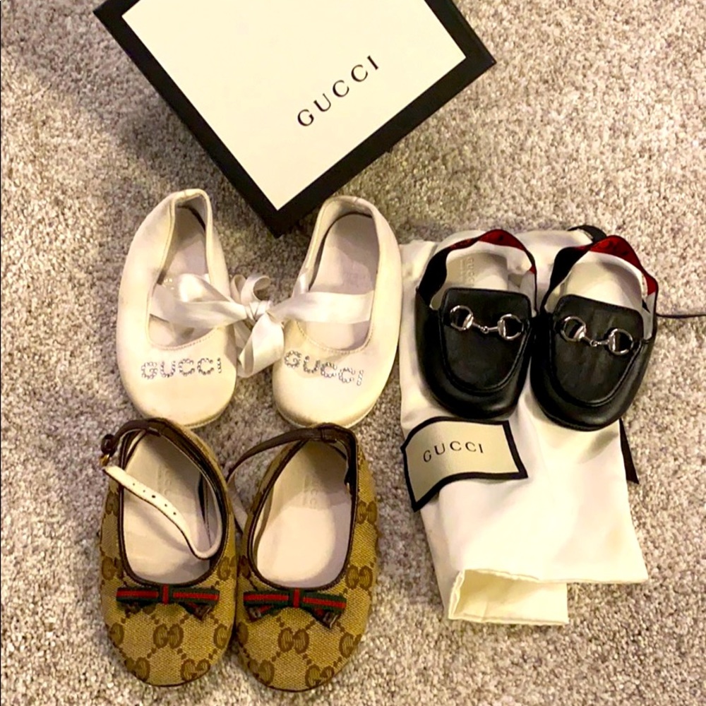 Gucci baby shoes - 3 pairs